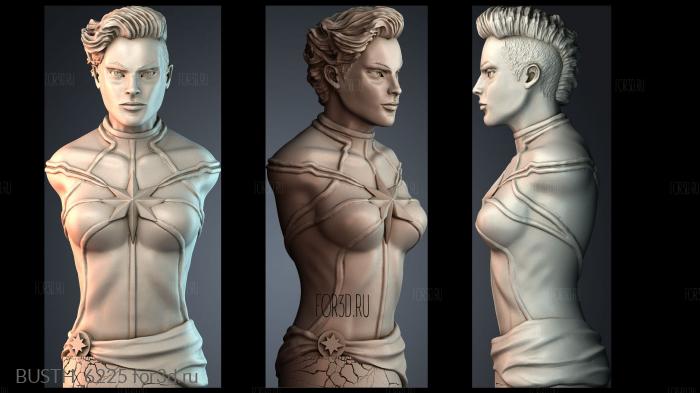 BUSTH_6225 stl model for CNC