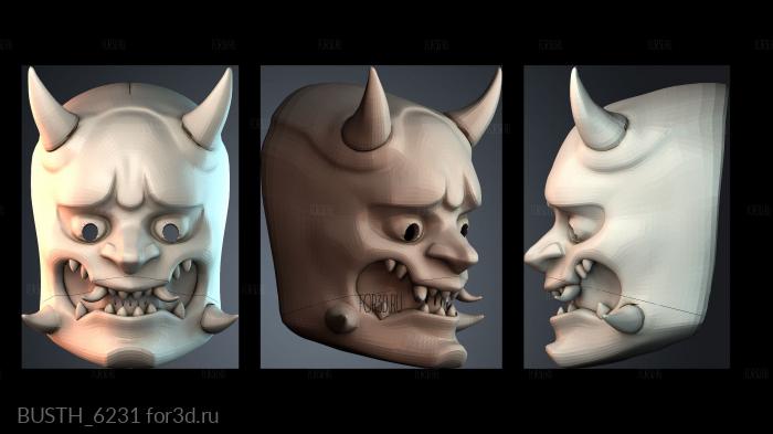 BUSTH_6231 stl model for CNC