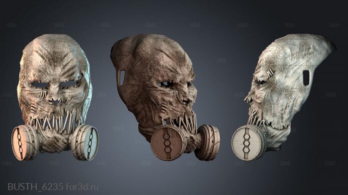 BUSTH_6235 stl model for CNC