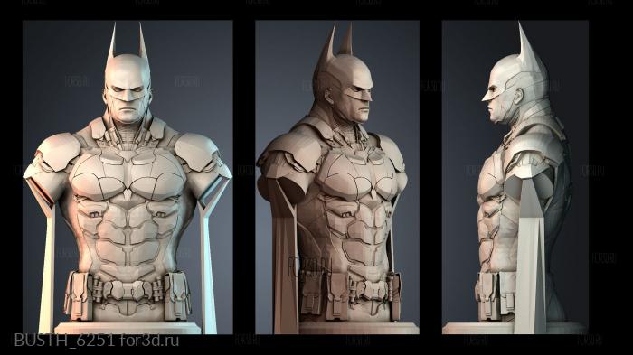 BUSTH_6251 stl model for CNC