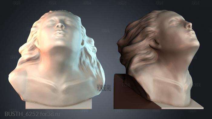 BUSTH_6252 stl model for CNC