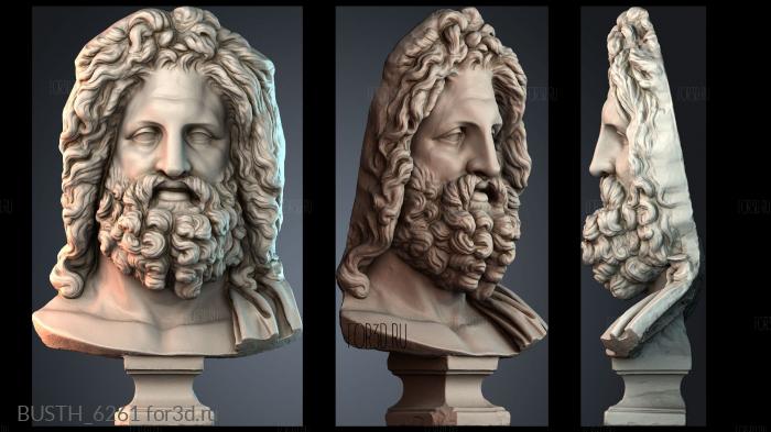 BUSTH_6261 stl model for CNC