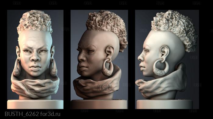 BUSTH_6262 stl model for CNC