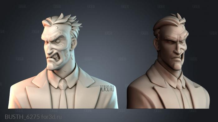 BUSTH_6275 stl model for CNC