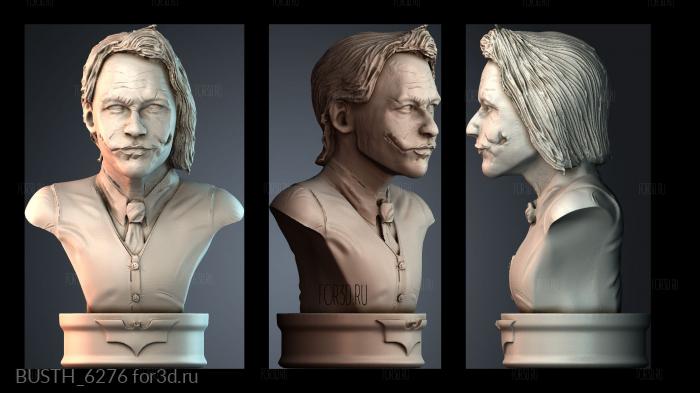 BUSTH_6276 stl model for CNC