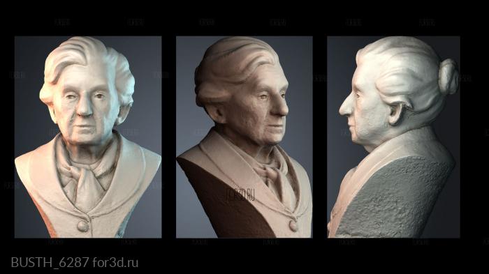 BUSTH_6287 stl model for CNC