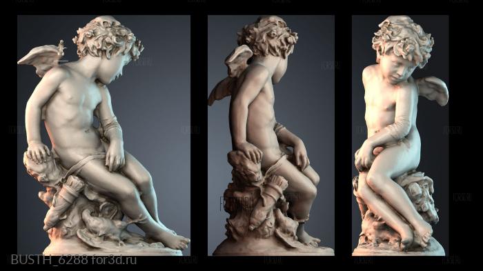 BUSTH_6288 stl model for CNC