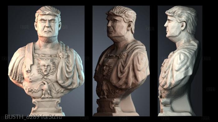 BUSTH_6289 stl model for CNC