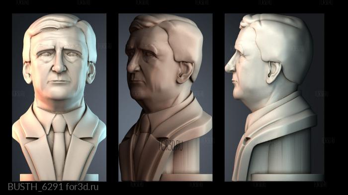 BUSTH_6291 stl model for CNC