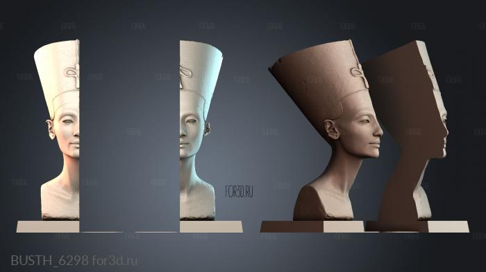 BUSTH_6298 stl model for CNC