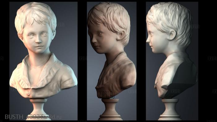 BUSTH_6303 stl model for CNC