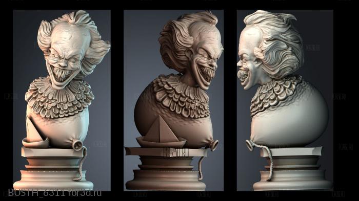 BUSTH_6311 stl model for CNC