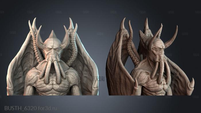 BUSTH_6320 stl model for CNC