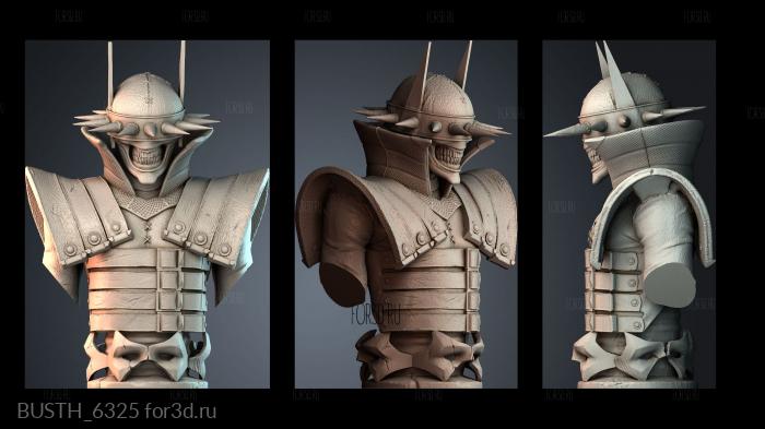 BUSTH_6325 stl model for CNC