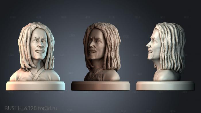 BUSTH_6328 stl model for CNC