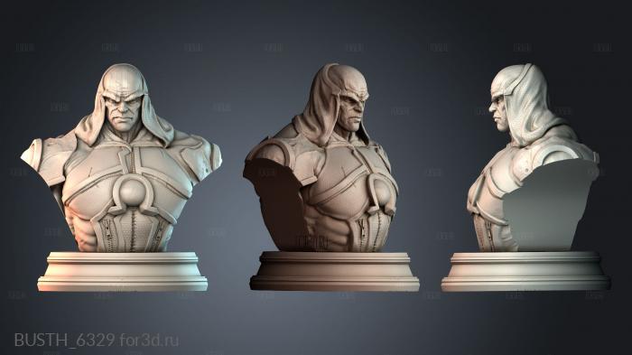 BUSTH_6329 stl model for CNC