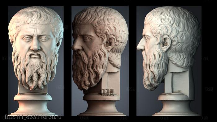 BUSTH_6331 stl model for CNC