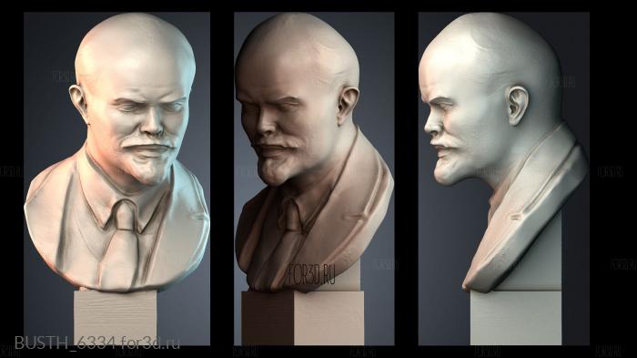 BUSTH_6334 stl model for CNC