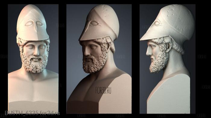 BUSTH_6335 stl model for CNC