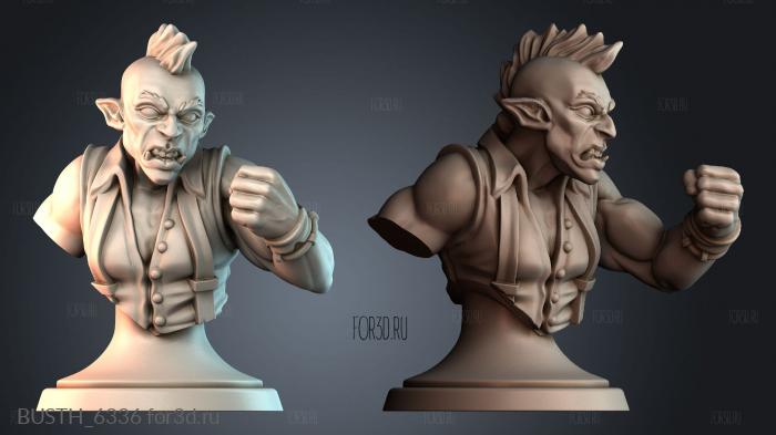 BUSTH_6336 stl model for CNC