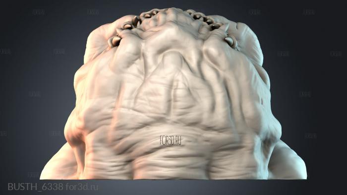 BUSTH_6338 stl model for CNC