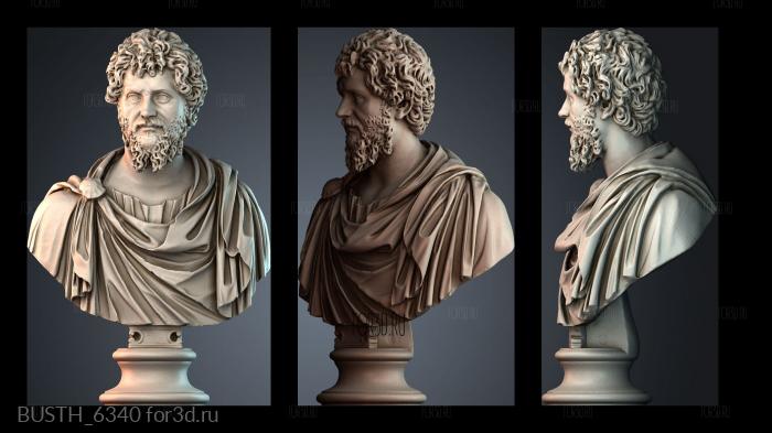 BUSTH_6340 stl model for CNC