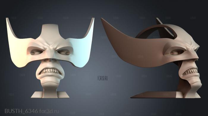 BUSTH_6346 stl model for CNC