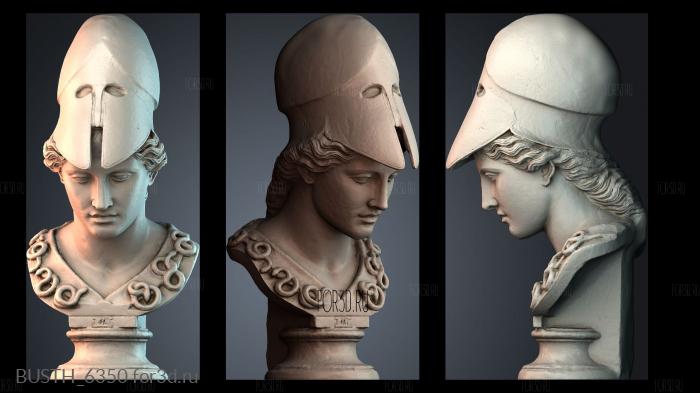 BUSTH_6350 stl model for CNC