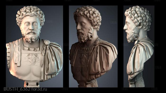 BUSTH_6362 stl model for CNC