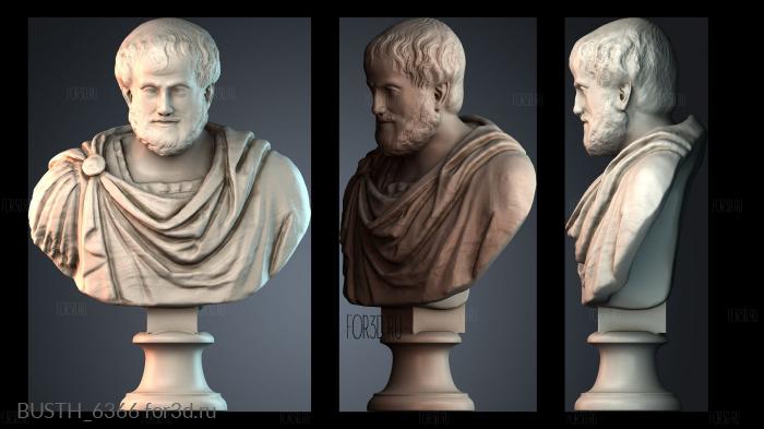 BUSTH_6366 stl model for CNC