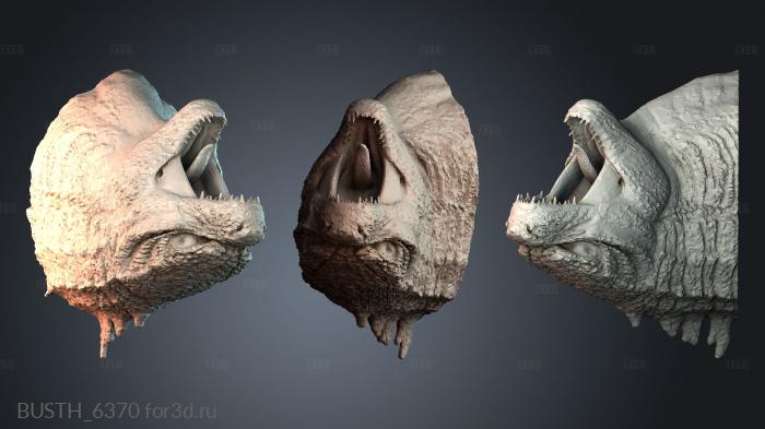 BUSTH_6370 stl model for CNC