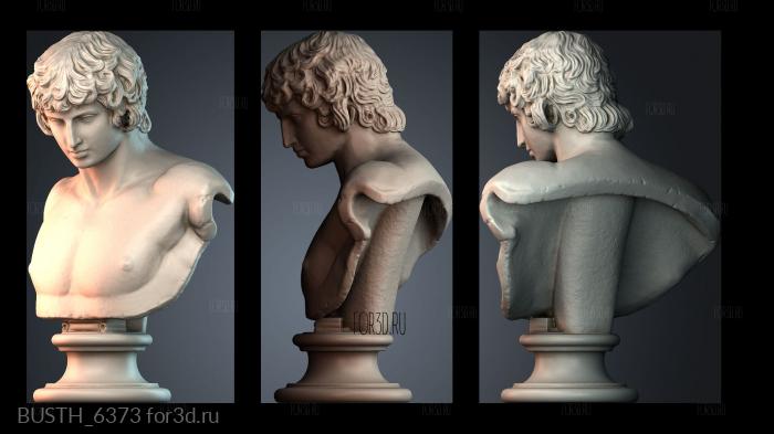 BUSTH_6373 stl model for CNC