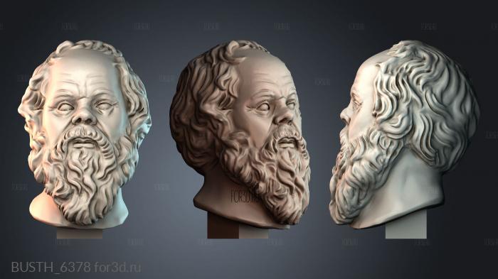 BUSTH_6378 stl model for CNC