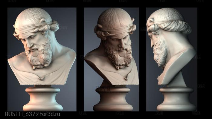 BUSTH_6379 stl model for CNC