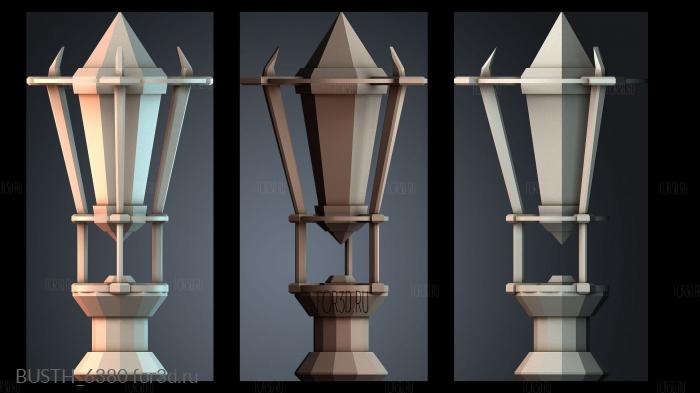 BUSTH_6380 stl model for CNC