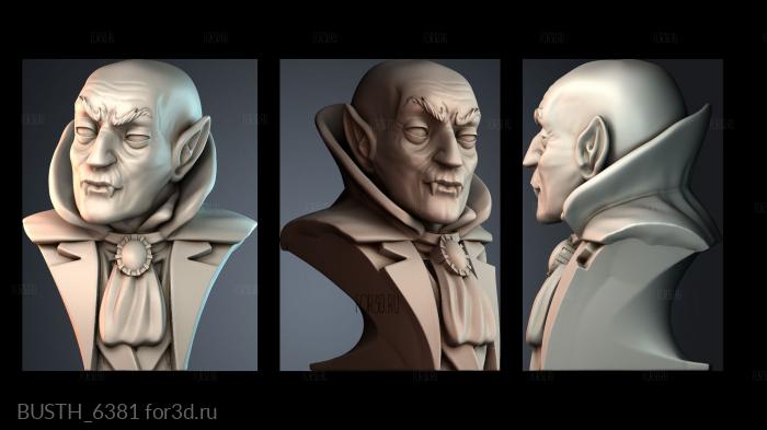 BUSTH_6381 stl model for CNC