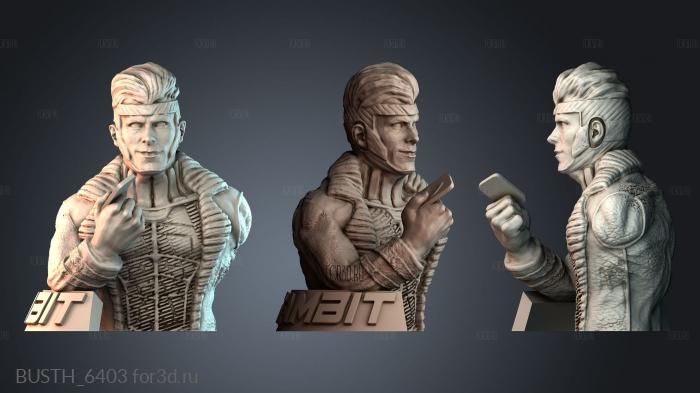 BUSTH_6403 stl model for CNC