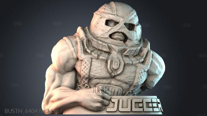 BUSTH_6404 stl model for CNC