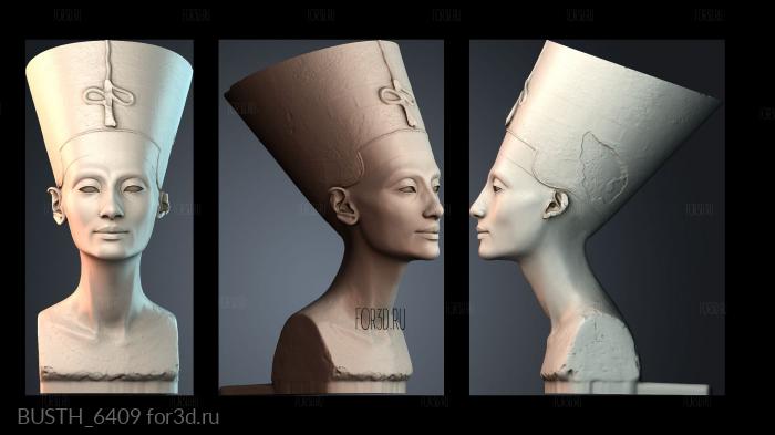 BUSTH_6409 stl model for CNC