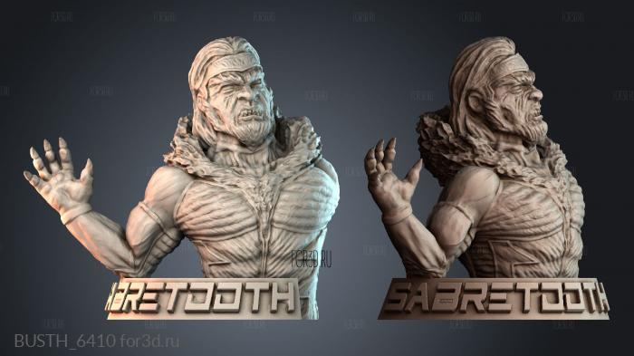 BUSTH_6410 stl model for CNC