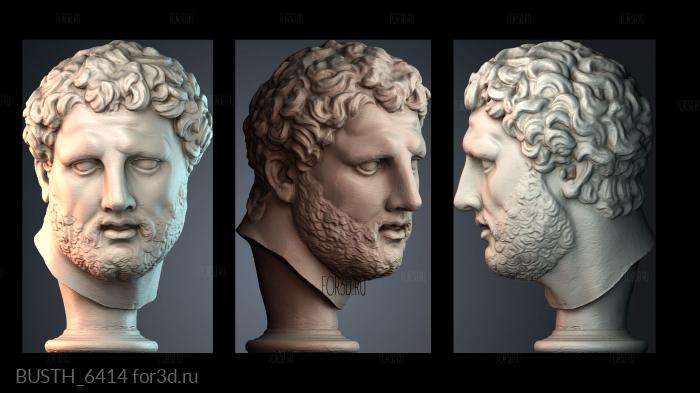 BUSTH_6414 stl model for CNC