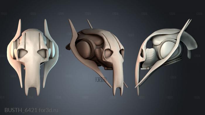 BUSTH_6421 stl model for CNC