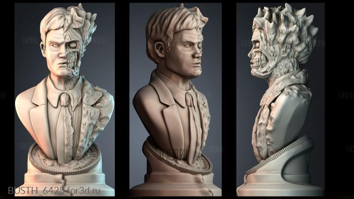 BUSTH_6425 stl model for CNC