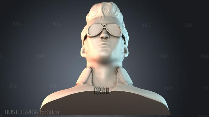 BUSTH_6436 stl model for CNC