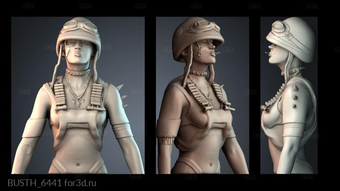 BUSTH_6441 3d stl модель для ЧПУ