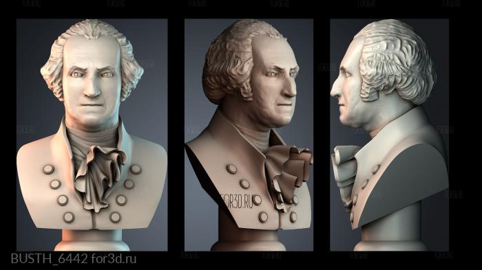 BUSTH_6442 3d stl модель для ЧПУ