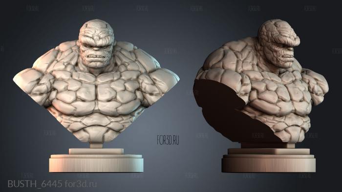 BUSTH_6445 3d stl модель для ЧПУ