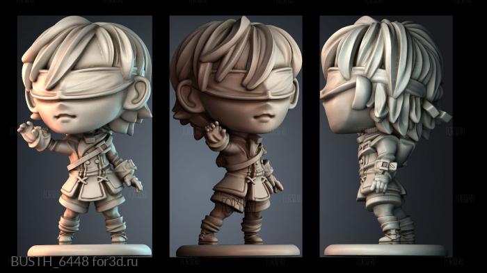 BUSTH_6448 3d stl модель для ЧПУ