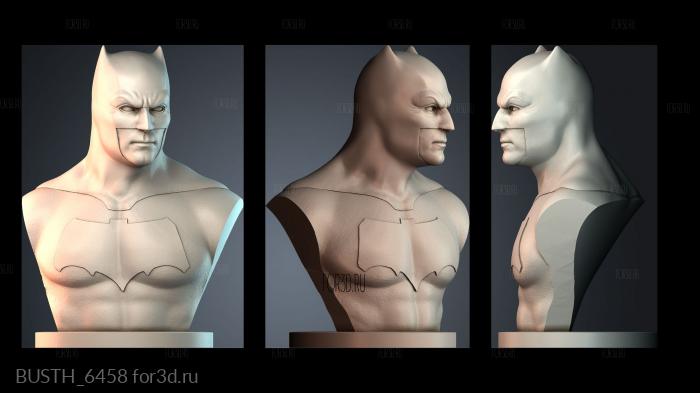 BUSTH_6458 3d stl модель для ЧПУ