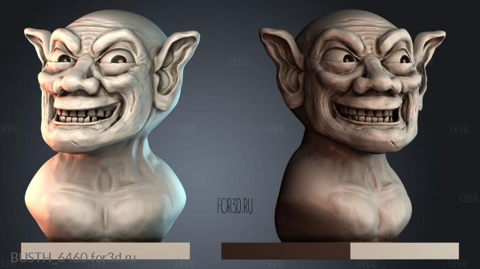 BUSTH_6460 3d stl модель для ЧПУ